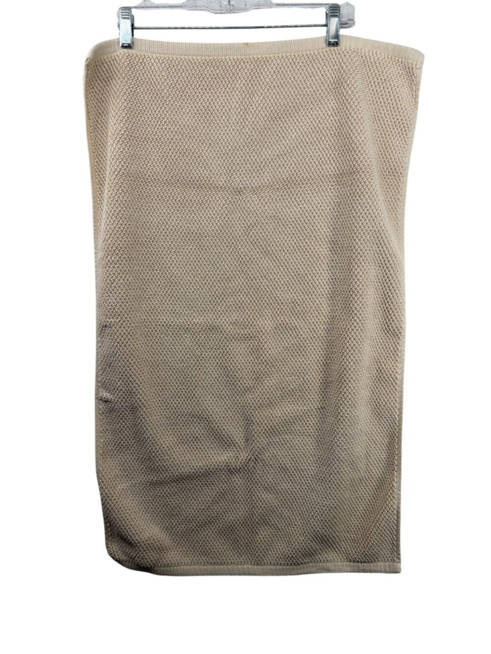 Ugg Home Bath Mat Beige Textured Cotton Reversible Washable Luxe Minimalist - Picture 2 of 9